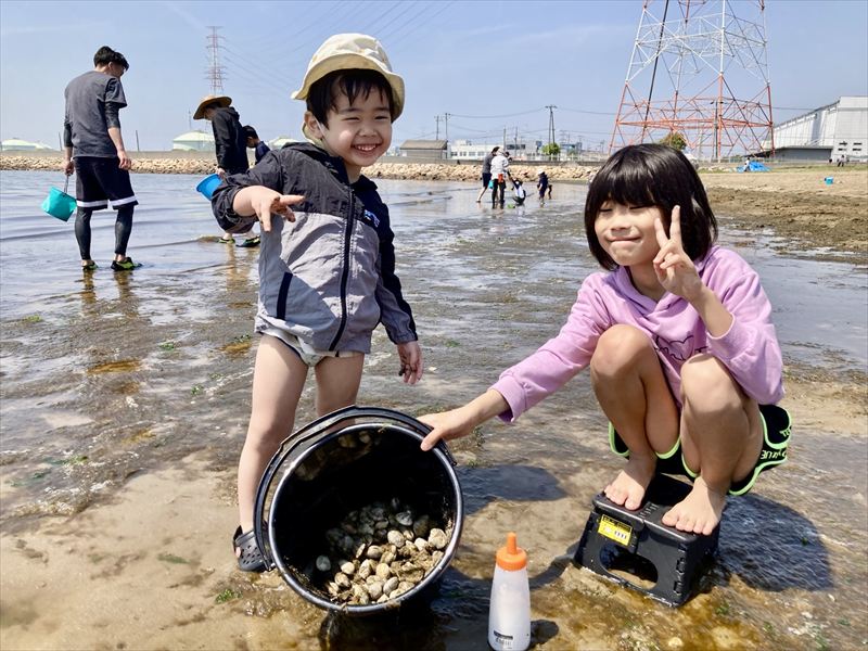 秋の白浜で潮干狩り！関西初の新しい海の遊びがスタート│姫路市