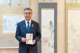 福崎町出身の偉大な日本画家・松岡映丘の本画が24点寄託