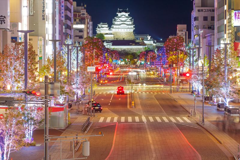 Himeji大手前通りイルミネーション│姫路市