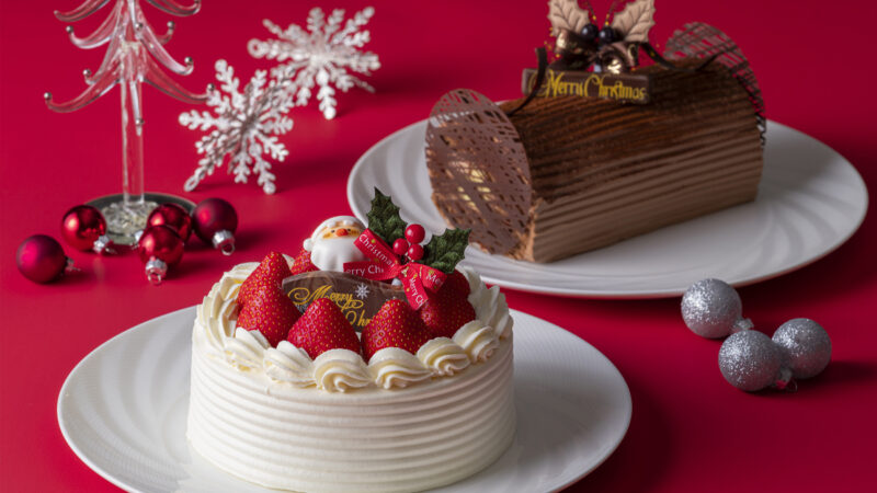 ホテル日航姫路のクリスマスケーキ予約スタート。華やかに彩る2つの味わい│姫路市