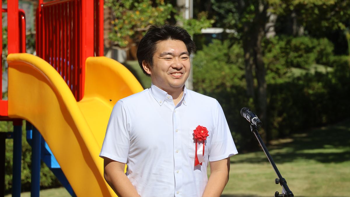 子どもたちの笑顔あふれる新スポット。福崎町スポーツ公園に新遊具完成