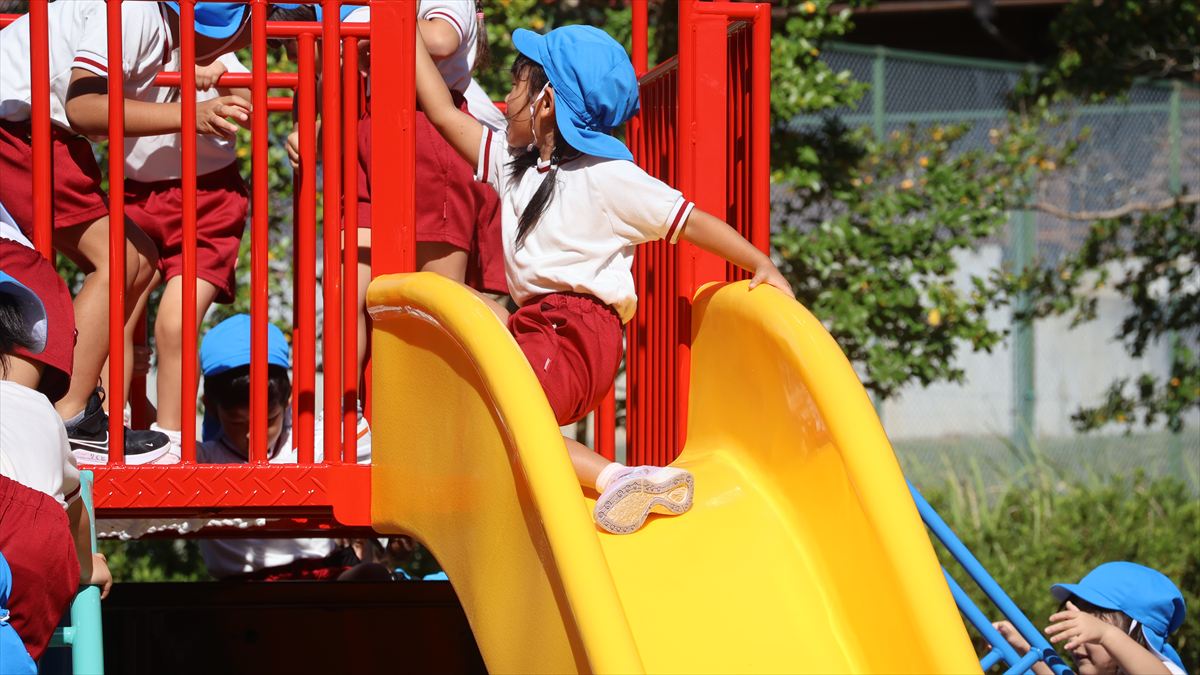 子どもたちの笑顔あふれる新スポット。福崎町スポーツ公園に新遊具完成