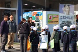 【市川町】川辺小学校の児童が自動車整備の現場へ。マツモト自動車を見学