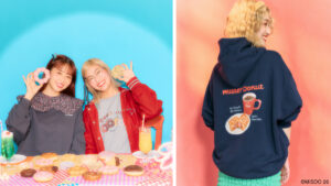 人気ドーナツのアパレルコラボ『ミスタードーナツ×LEPSIM コラボレーションアイテム』が1月9日から発売