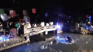 ガジロウ3号機、爆誕。池勤務バトンタッチ。クリスマスFukuランタンと奇跡の共演／福崎町