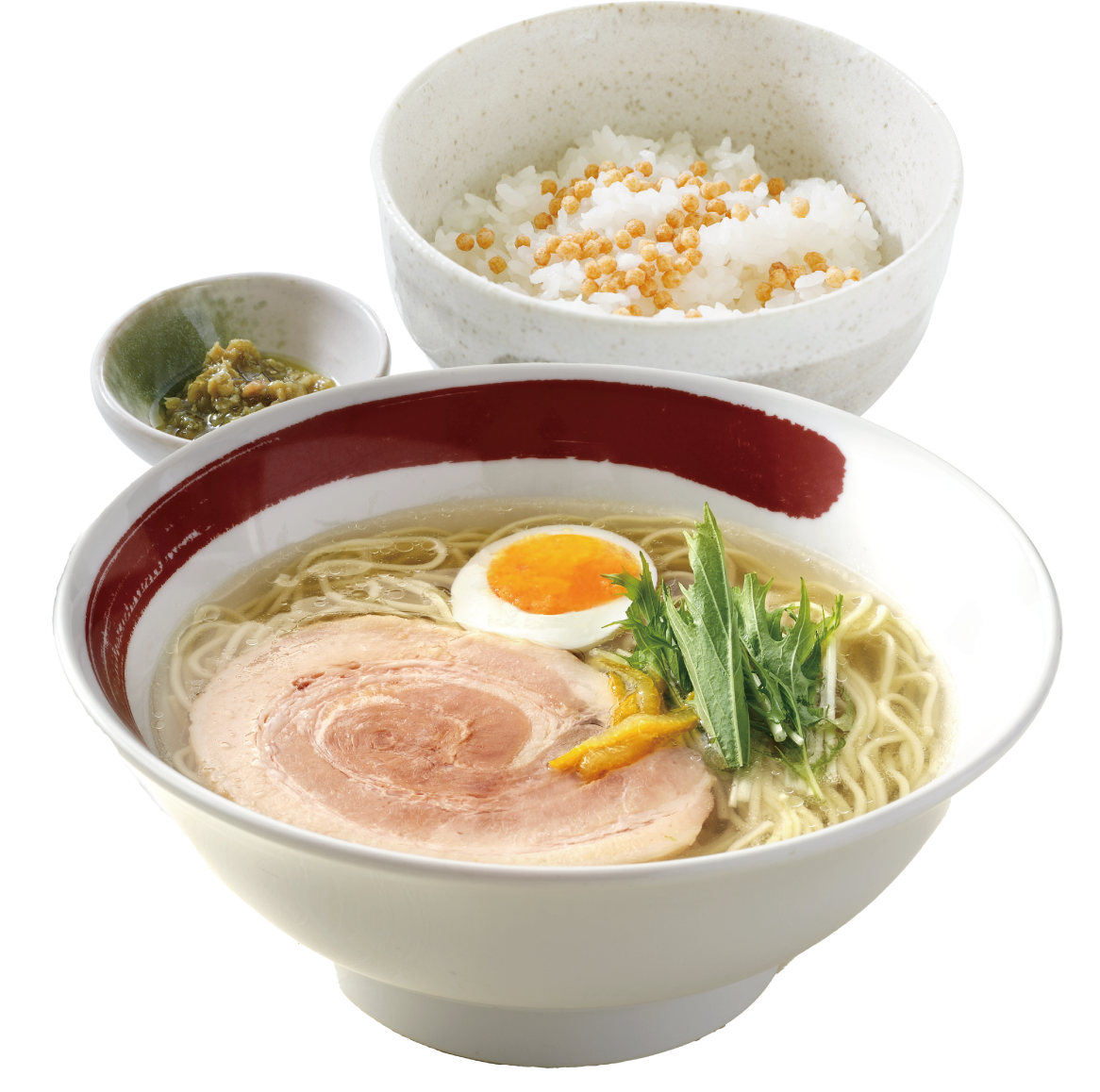 安富PA上下線の人気メニュー「柚子塩ラーメン」に追加セット「追い茶漬け」が登場│姫路市
