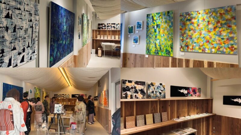 加西市の魅力発信拠点、誕生。市内在住のアーティストたちによるグループアート展開催