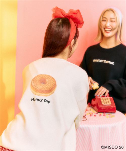 人気ドーナツのアパレルコラボ『ミスタードーナツ×LEPSIM コラボレーションアイテム』が1月9日から発売