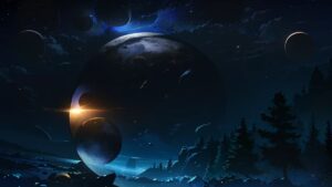 天体食のイメージ