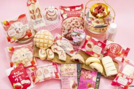 「ファミマの白をまとったいちご狩りⓇ」が1月6日から開催！ほっぺとろける白スイーツ全16種類大集結