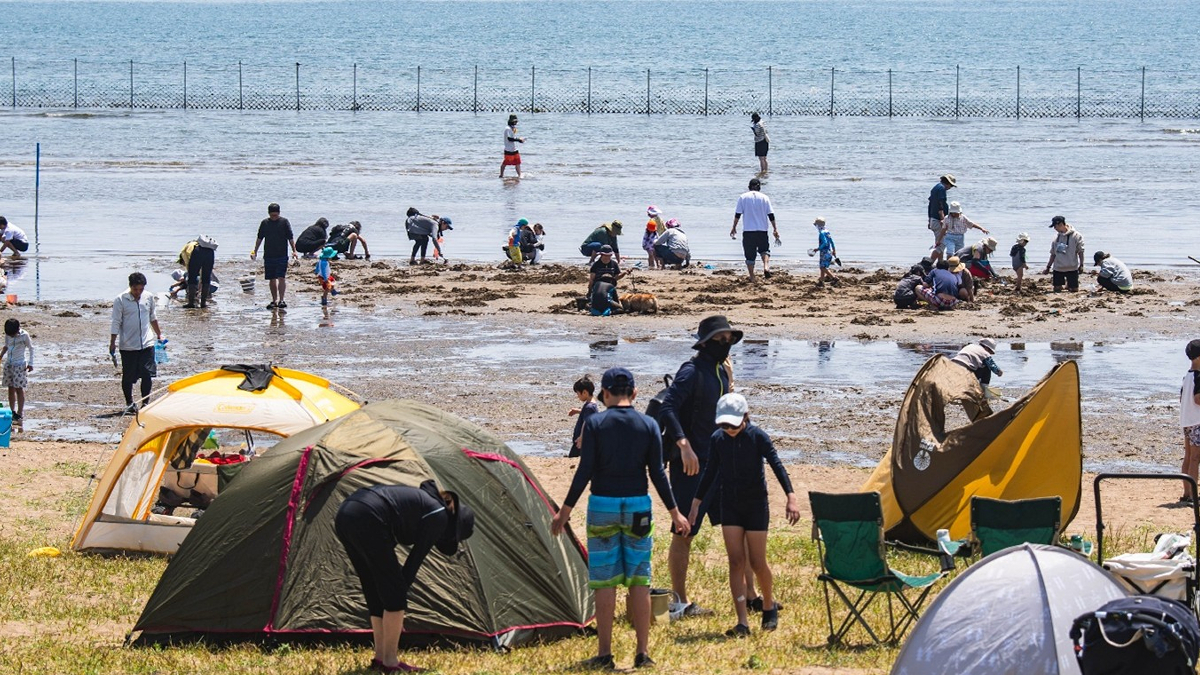 【姫路白浜潮干狩り場】今年は“春から秋までロングラン×誰でもユニバーサル”で本格開催