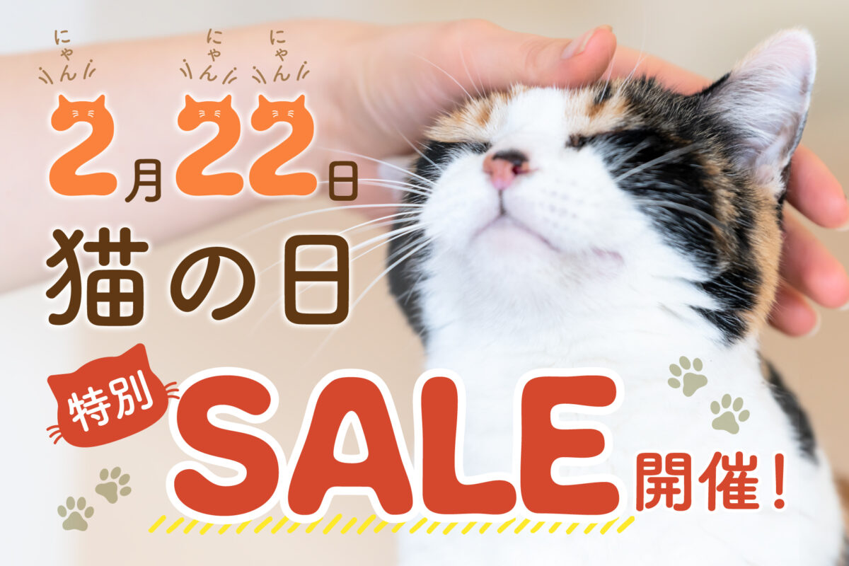 【猫の日限定】猫用品全品12％OFFセール開催！人気猫アイテムをお得にゲット