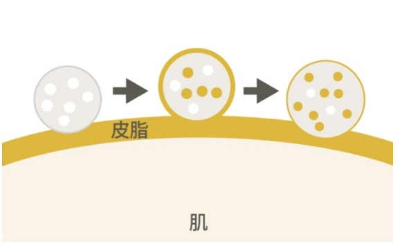 アネッサのブラシ一体型パウダーでメイクの上から手軽にUVカット効果をプラス