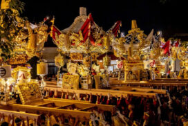 播州福崎秋季例大祭写真コンテスト入賞作品がポスターに！福崎町の秋祭りを彩る一枚