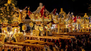 播州福崎秋季例大祭写真コンテスト入賞作品がポスターに！福崎町の秋祭りを彩る一枚