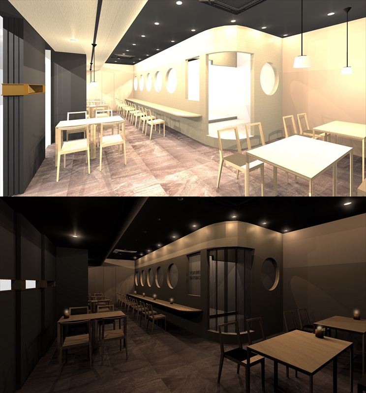 昼は喫茶店、夜はビストロ酒場「喫茶ラヴリ / YORU NO MARUMASA」がグランフェスタにオープン│姫路市