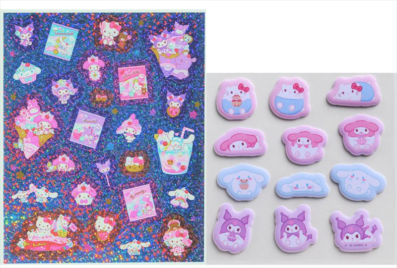 サンリオキャラクターズのオリジナルデザイン！シール帳＆シール2枚が付録の『らぶキャラvol.57』予約受付中