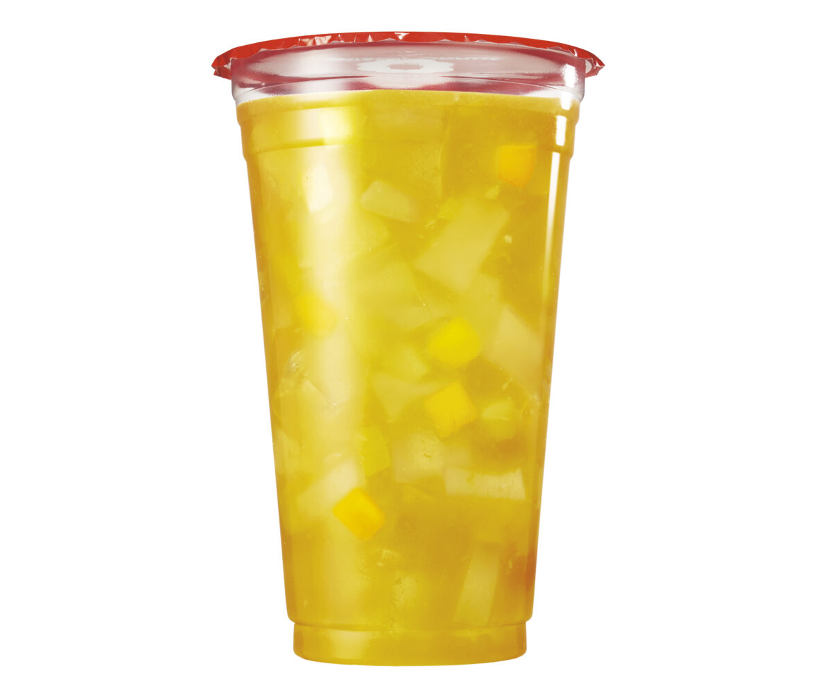 ぷにゅんとした食感でSNS映え！ミスドから『ぷにゅんフングイフルーツティ』が新発売