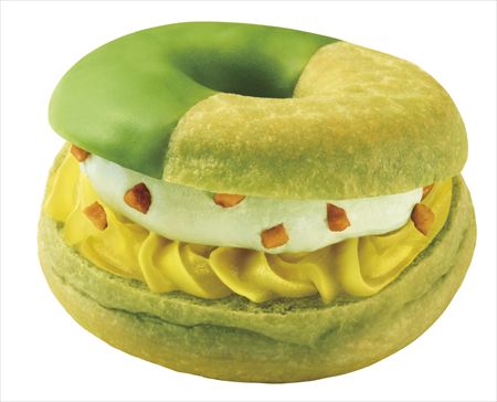 【ミスド】どらやきをモチーフにしたふわむち食感の新ドーナツ『宇治抹茶ドーナツシリーズ』が期間限定で発売
