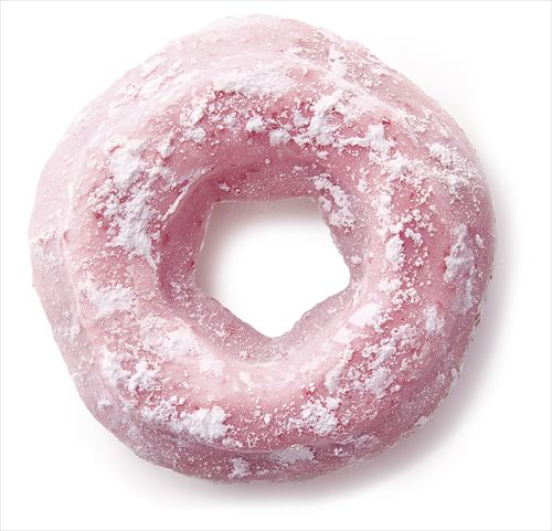 【ミスド】桜風味のもちっとした食感とかわいらしい桜の形が特長の『桜もちっとドーナツ』期間限定で発売