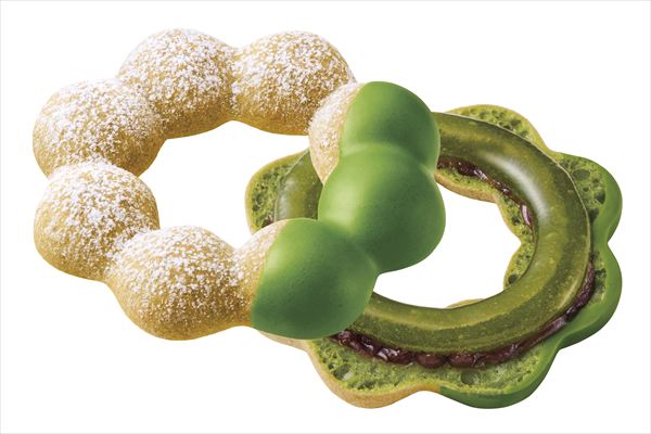 【ミスド】どらやきをモチーフにしたふわむち食感の新ドーナツ『宇治抹茶ドーナツシリーズ』が期間限定で発売