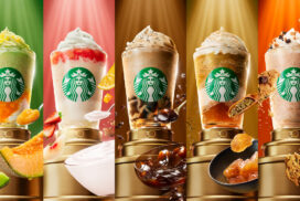 スターバックス日本上陸30周年記念。歴代の名作を楽しむ『THE STAR フラペチーノ®』が4月8日より発売開始