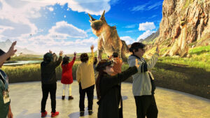 万博で10万人以上が体験した『モンスターハンター ブリッジ』が、淡路島『ニジゲンノモリ』へ移設