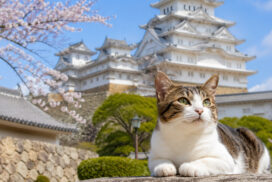 姫路城周辺で「姫路城ハピにゃん散歩道ラリー」開催。姫路を深く楽しむ新体験