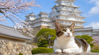 姫路城周辺で「姫路城ハピにゃん散歩道ラリー」開催。姫路を深く楽しむ新体験