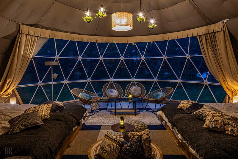 小学生以下無料＆3,000円OFF！赤穂海浜公園内グランピングで初夏キャンペーン開催