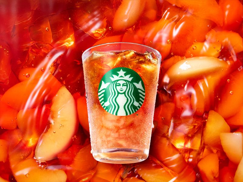 【スタバ】今年も桃づくしの夏がスタート！食感や飲み心地の異なる3種のビバレッジが6月24日より登場